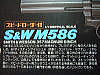 MODEL No.22 - S & W 357 MAGNUM M-586 6 INCH SPEED LOADER SET